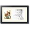 ArtToFrames Collage Photo Picture Frame with 1 - 5x7, 8x10 inch Openings, Framed in Black with Over 62 Mat Color Options and Regular Glass (CSM-3926-166)